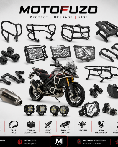 TVS Apache RTX 300 Full Frame Crash Guard